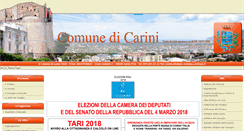 Desktop Screenshot of comune.carini.pa.it